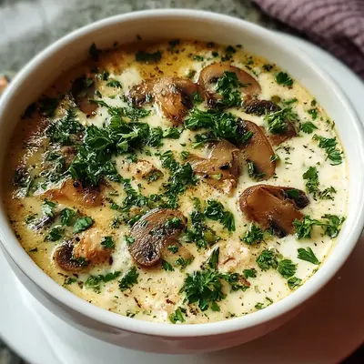 Creamy Cottage Cheese Mushroom Soup Recipe