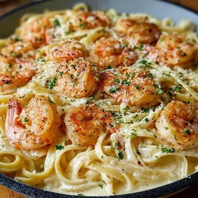 Creamy Garlic Shrimp Pasta: Quick Meal Prep