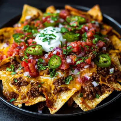 Crispy Air Fryer Nachos: Game Day Snack