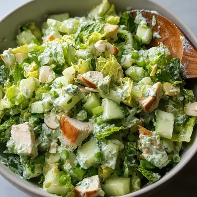 Green Goddess Salad: Creamy, Crunchy & Fresh