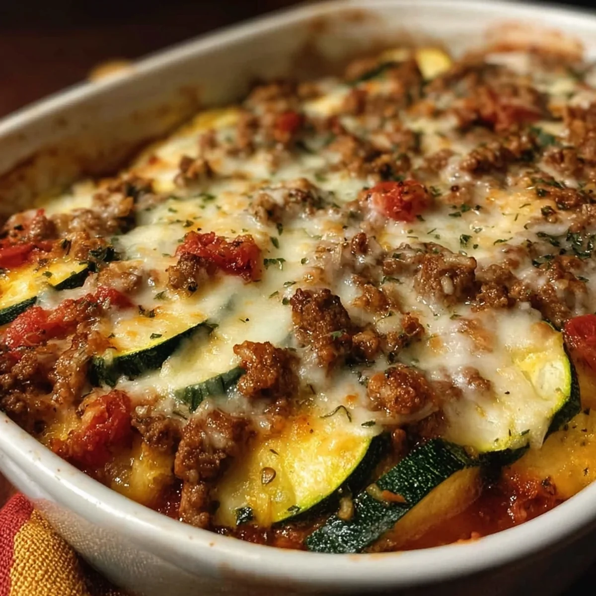 Ground Turkey Zucchini Casserole for Easy Meal Prep