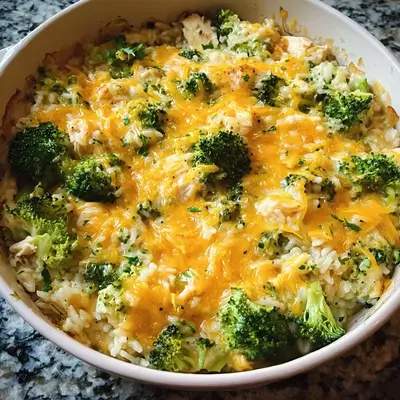 Healthy Chicken Broccoli Rice Casserole Meal Prep