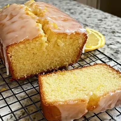 Healthy Greek Yogurt Lemon Loaf Cake Recipe