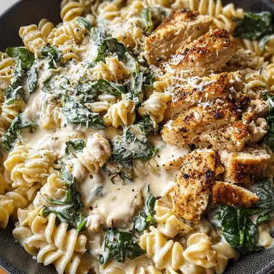 High Protein Garlic Parmesan Pasta Bowls for Meal Prep