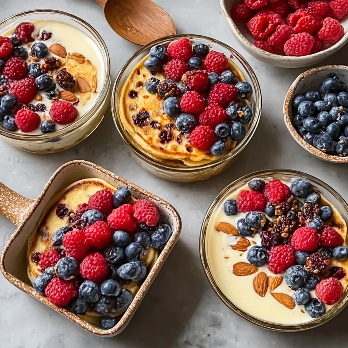 High Protein Pancake Bowls for Effortless Meal Prep