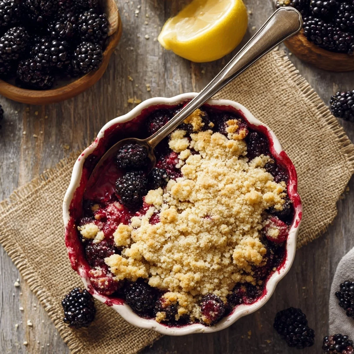 Keto Blackberry Cobbler: Low-Carb Dessert Recipe
