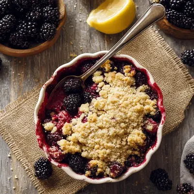 Keto Blackberry Cobbler: Low-Carb Dessert Recipe