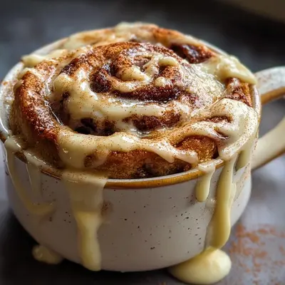 Keto Cinnamon Roll Mug Cake: 3-Minute Sugar-Free Treat