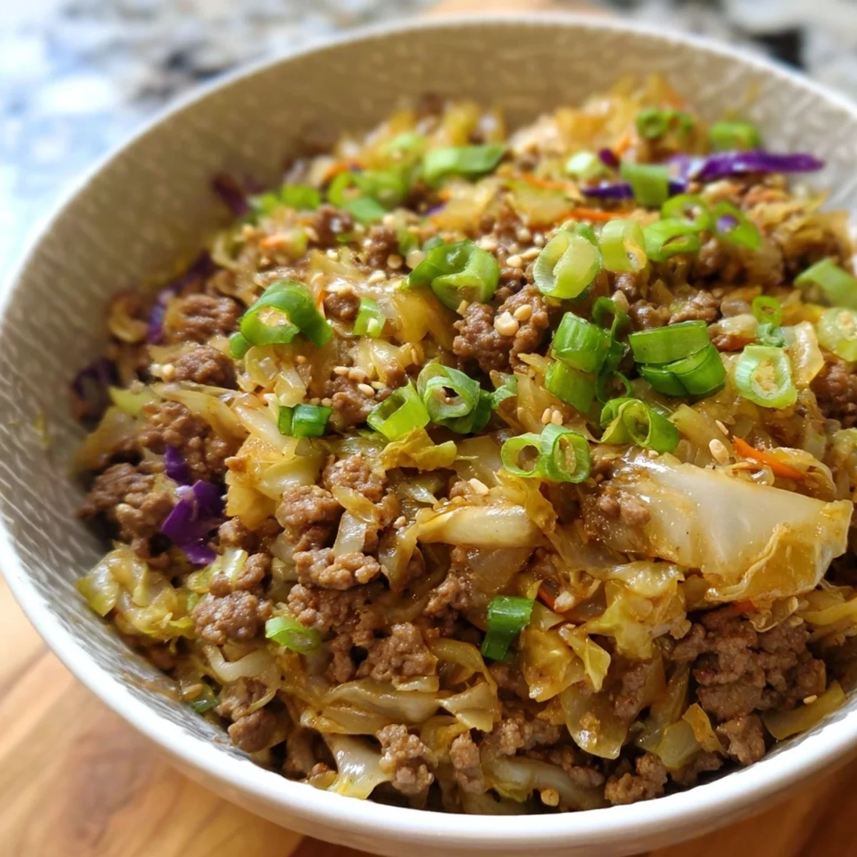 Keto Egg Roll in a Bowl: 15-Minute Low Carb Dinner