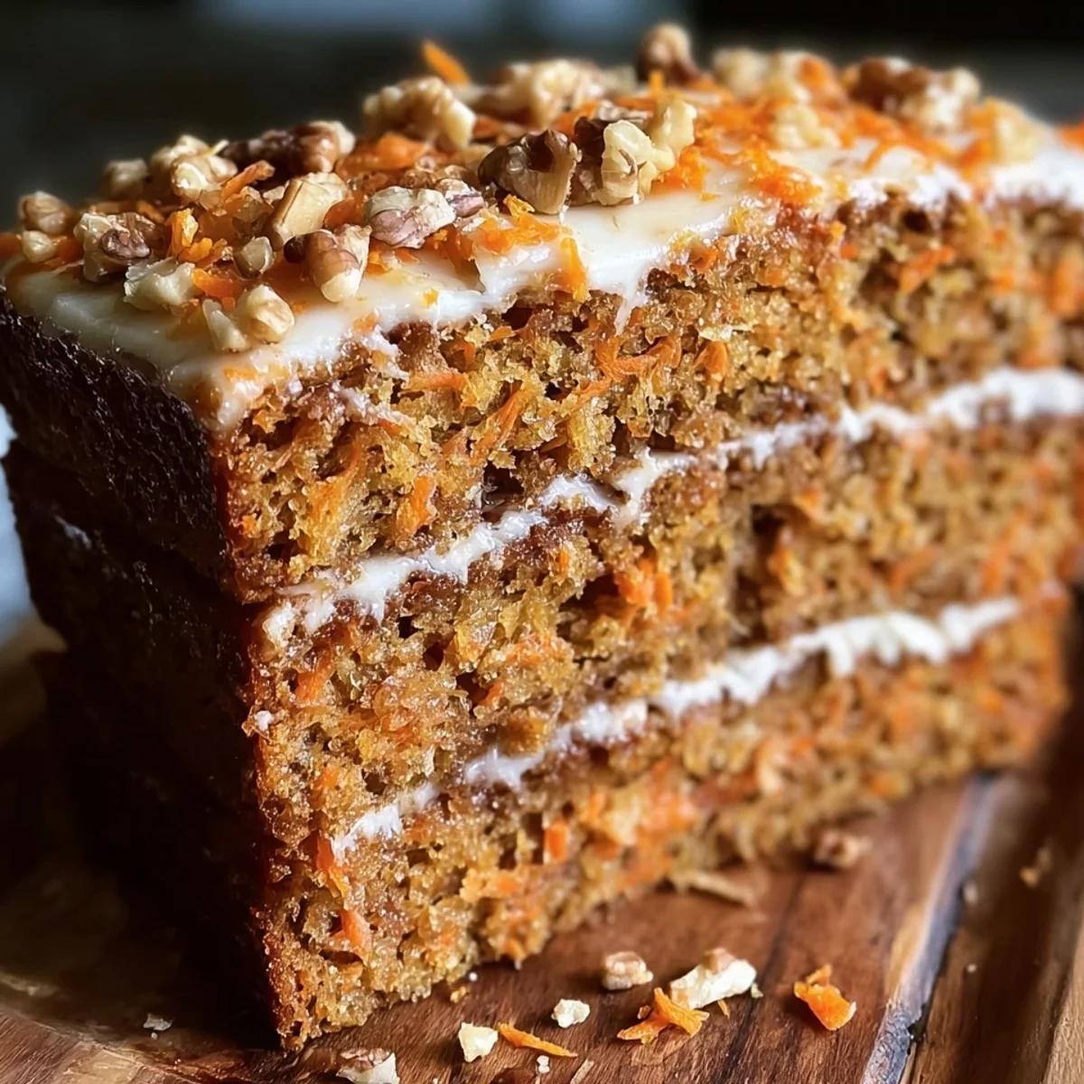 Keto Gluten-Free Carrot Cake: Healthy No Sugar No Flour