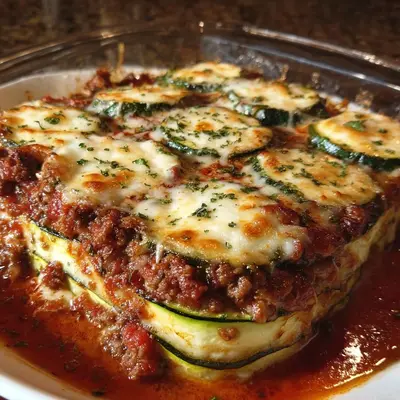 Keto Zucchini Lasagna: Low Carb & Meal Prep Ready