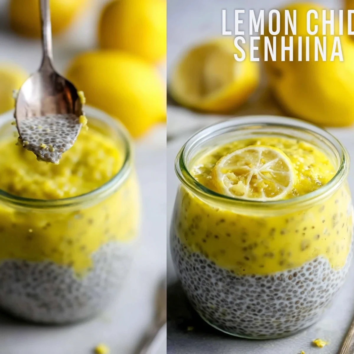 Lemon Chia Seed Pudding: Bright & Healthy Dessert