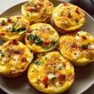 Quick Cottage Cheese Egg Bites for Breakfast