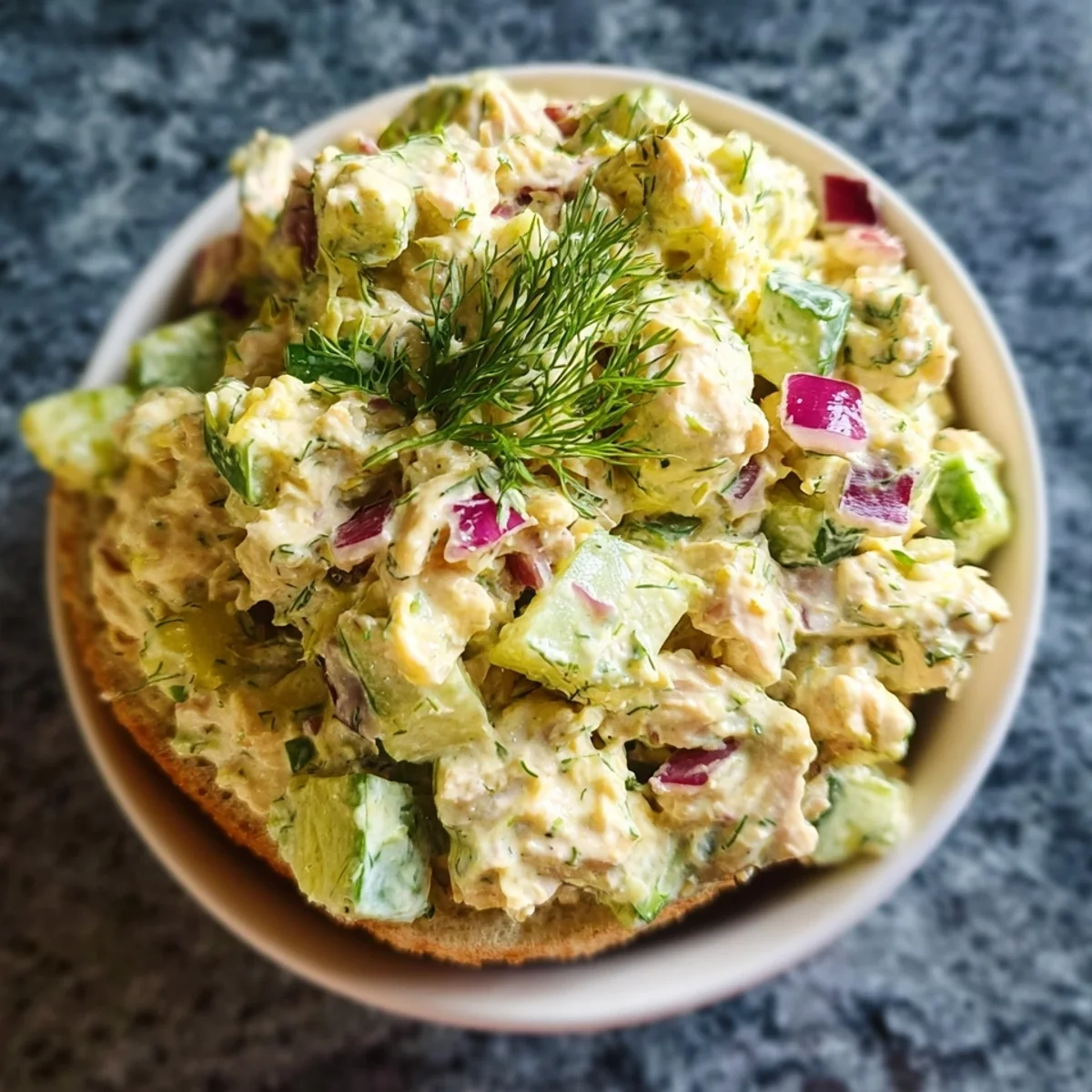 Quick High Protein No-Mayo Tuna Salad (Meal Prep Ready)