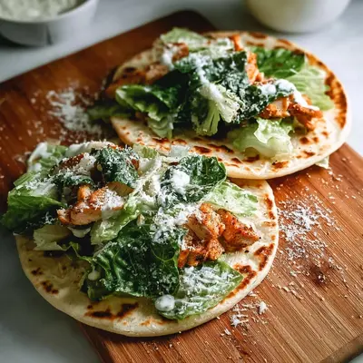 Smash Chicken Caesar Tacos: Quick Family Dinner