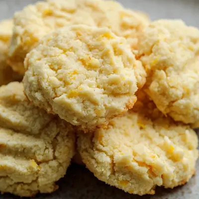 Soft Keto Cream Cheese Cookies with Lemon
