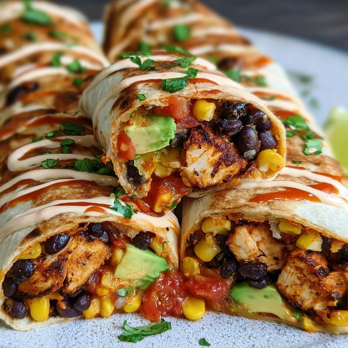 Southwest Chicken Wraps: 20-Minute High-Protein Meal
