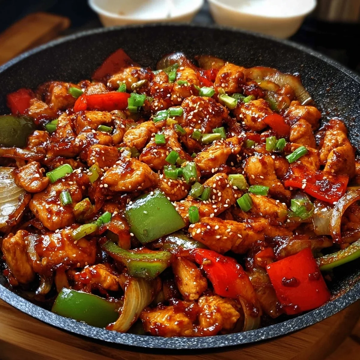 Spicy Korean Chicken Stir Fry | Quick High Protein Dinner