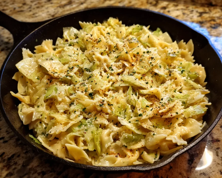 Creamy Alfredo Cabbage Pasta: Easy Weeknight Meal