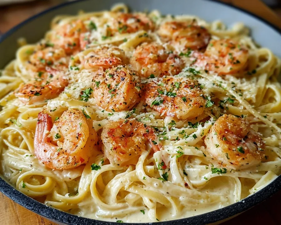 Creamy Garlic Shrimp Pasta: Quick Meal Prep
