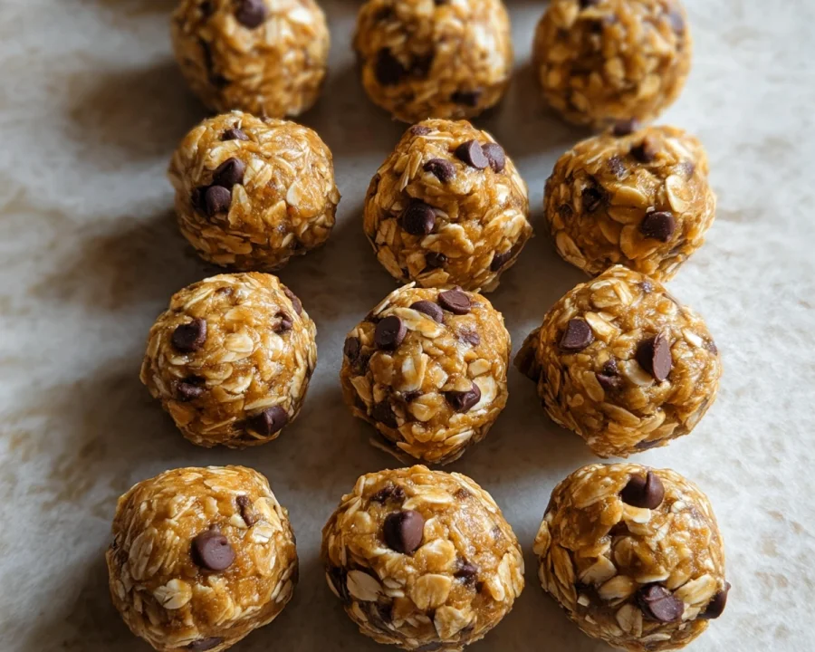 Easy No-Bake Peanut Butter Energy Bites
