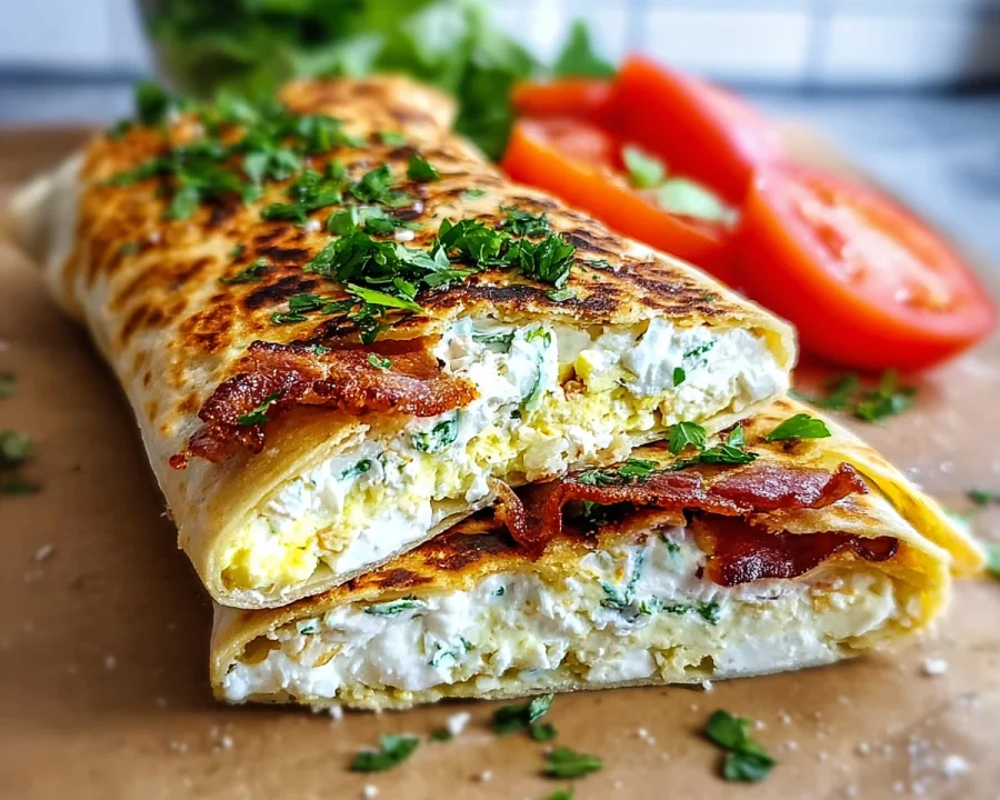 High Protein Cottage Cheese Wraps: Quick & Healthy