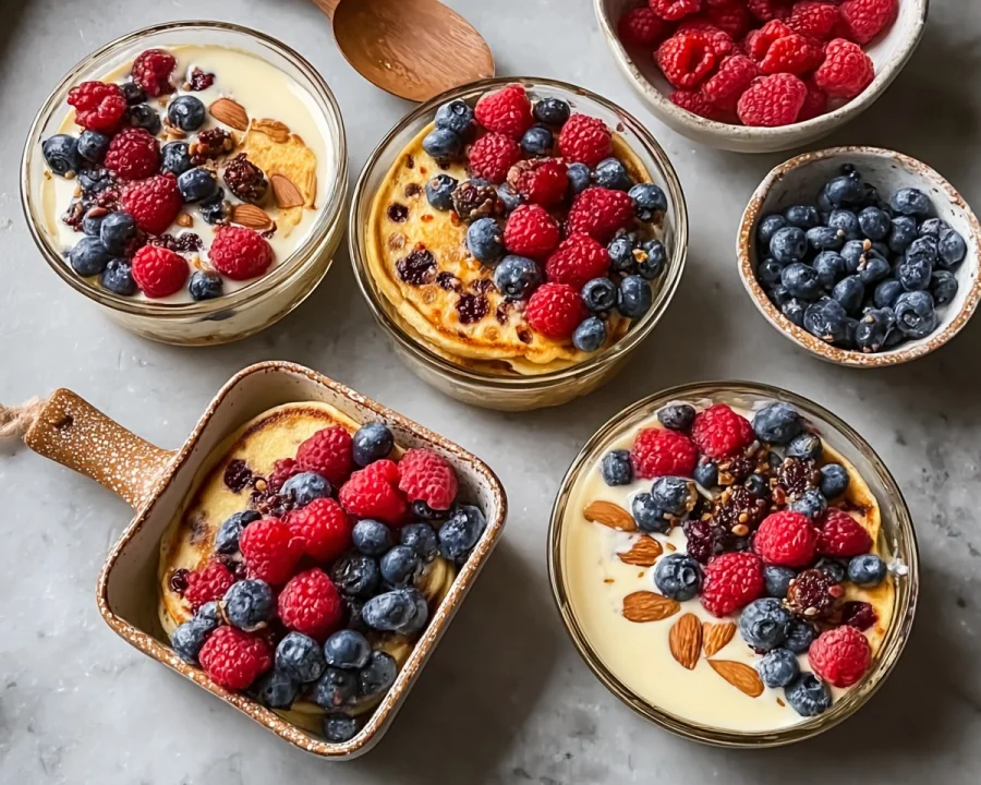 High Protein Pancake Bowls for Effortless Meal Prep