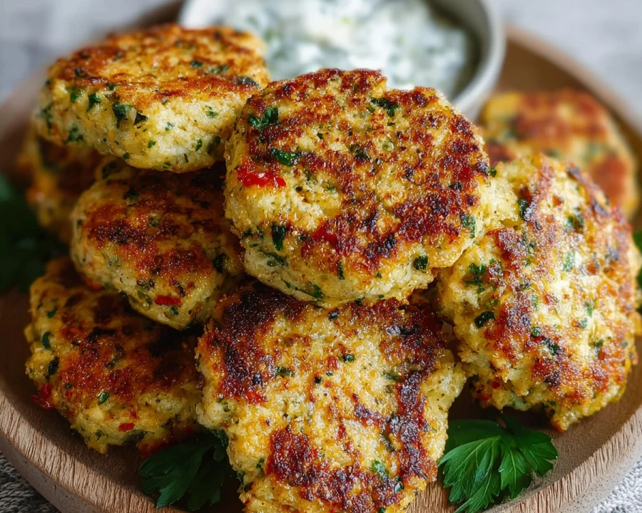 Protein Cottage Cheese Patties: Quick Low Carb Meal Prep