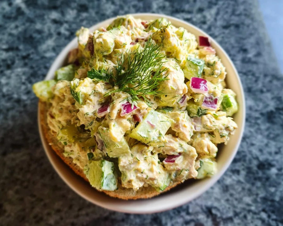 Quick High Protein No-Mayo Tuna Salad (Meal Prep Ready)