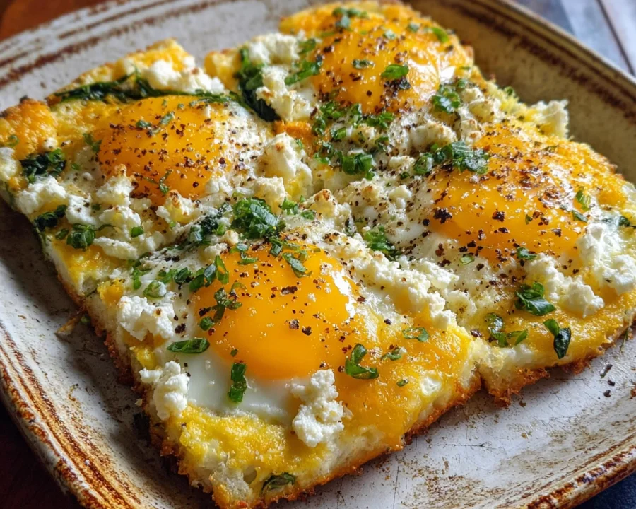 Sheet Pan Cottage Cheese Eggs: High Protein Breakfast