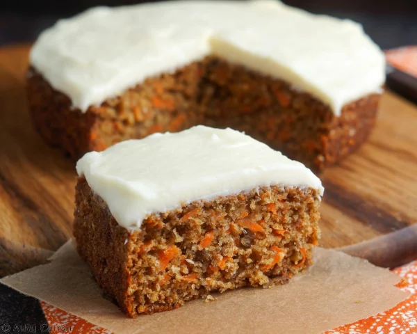 Classic Healthy Carrot Cake with Ricotta Frosting