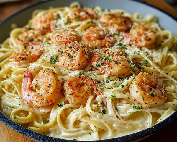Creamy Garlic Shrimp Pasta: Quick Meal Prep