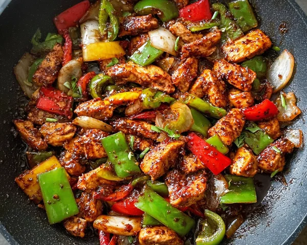 Easy Black Pepper Chicken: Panda Express Copycat
