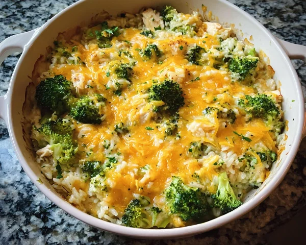 Healthy Chicken Broccoli Rice Casserole Meal Prep
