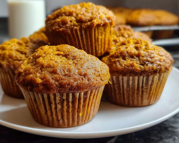 High Protein Pumpkin Muffins | Fluffy & Meal Prep Ready