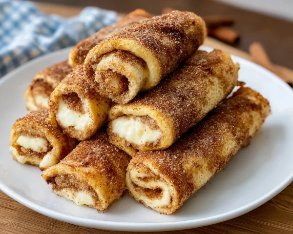 Keto Cinnamon Cream Cheese Roll-Ups: Easy Low-Carb Dessert