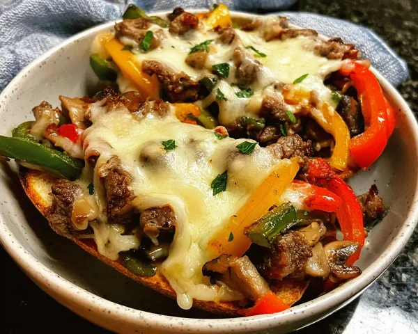 Philly Cheesesteak Bowls: Low Carb, High Protein Dinner