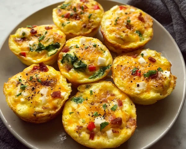 Quick Cottage Cheese Egg Bites for Breakfast