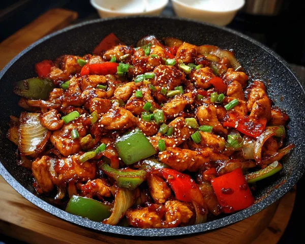 Spicy Korean Chicken Stir Fry | Quick High Protein Dinner