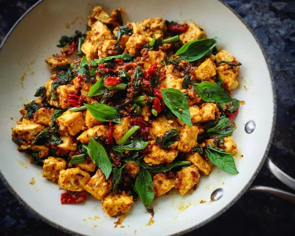 Thai Basil Tofu Stir-Fry (Pad Krapow) - Easy Dinner