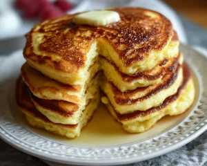 Low Carb Cottage Cheese Pancakes