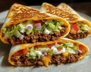 Keto Tex-Mex Crunchwraps